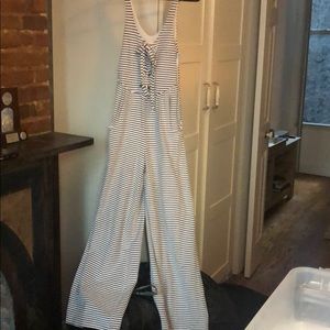 Mara Hoffman SWIM Striped Terry Jumpsuit in Medium